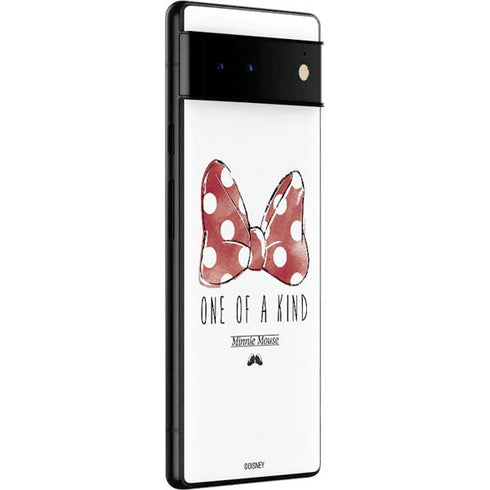 Disney Minnie Mouse One Of A Kind Bow Google Pixel 6 Pro Skin